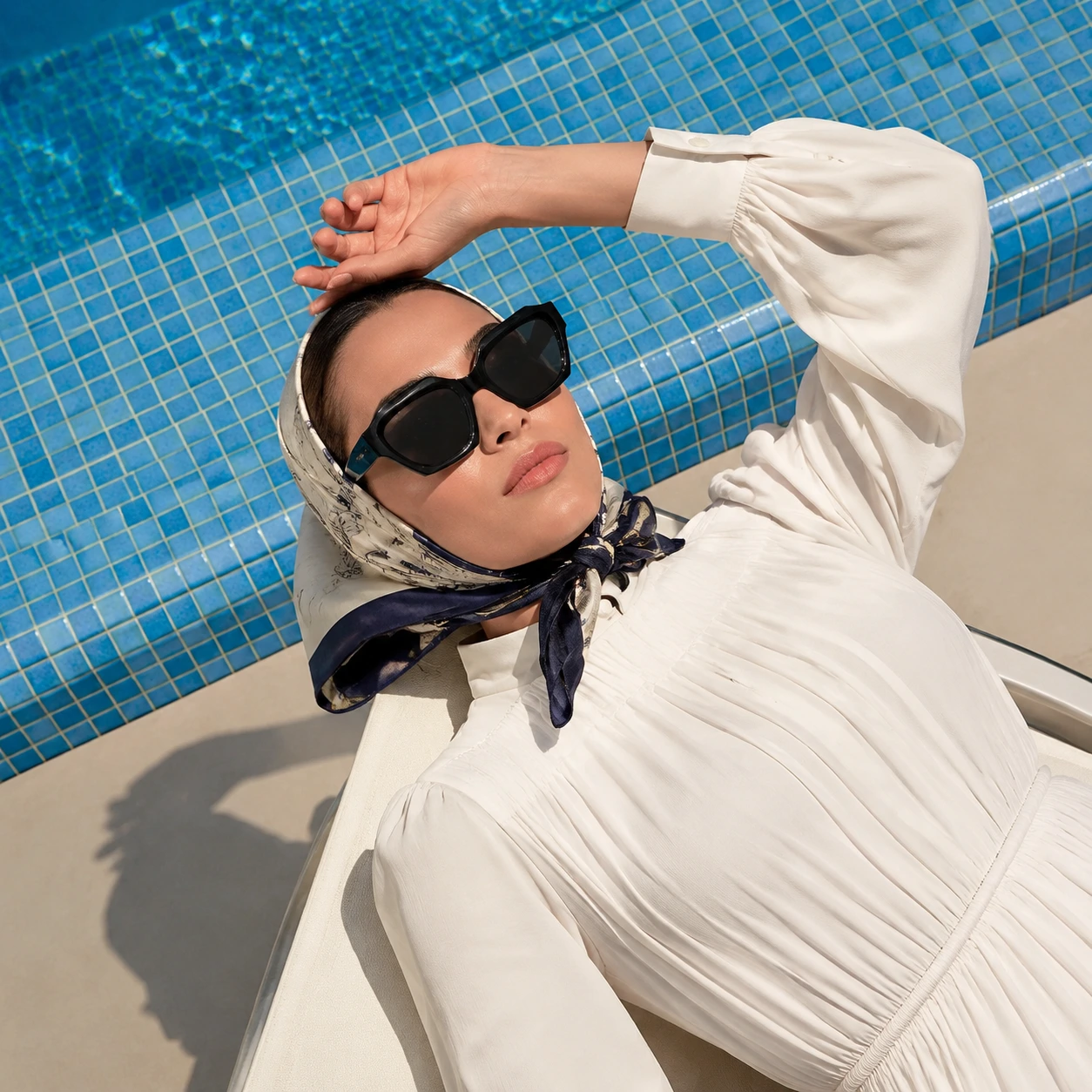 عینک آفتابی اسپرت چند ضلعی مدل Dior