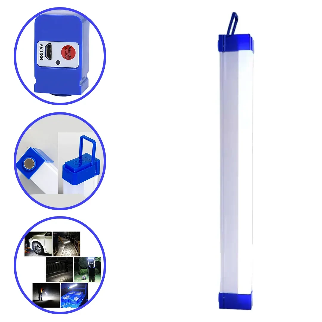 چراغ اضطراری USB شارژی آهن ربا دار