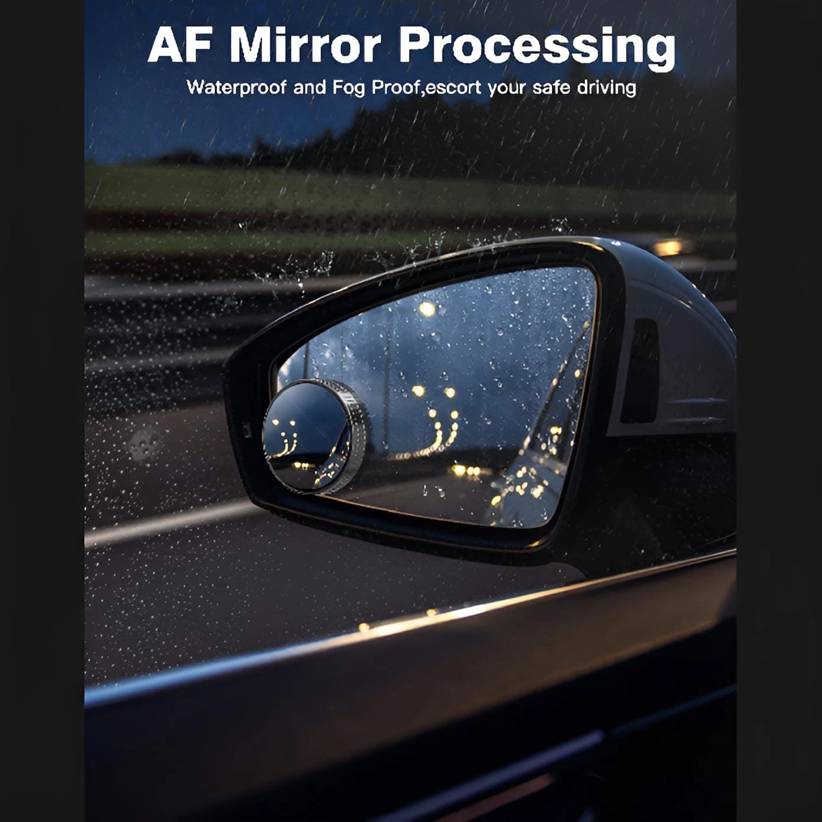 آینه نقطه کور خودرو چرخشی ( 2 عددی)